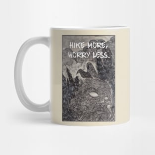 Hike More, Worry Less Mug